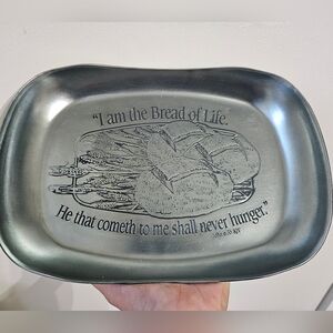 Inspirational Bread Plate